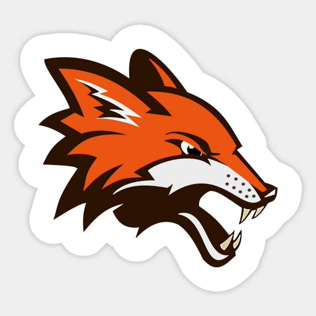 Fox Sticker by scdesigns